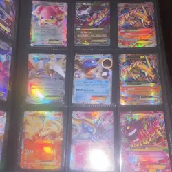 Pokemon TCG XY EX/Mega Full Art Holo Lot M Charizard EX, Blastoise EX, English - Image 1