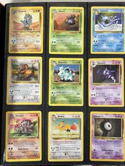 360pc Pokemon TCG Binder Collection Cards Lot Base set jungle fossil team rocket - Image 3
