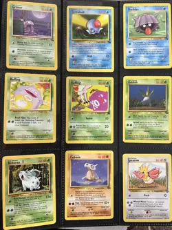 360pc Pokemon TCG Binder Collection Cards Lot Base set jungle fossil team rocket - Image 5