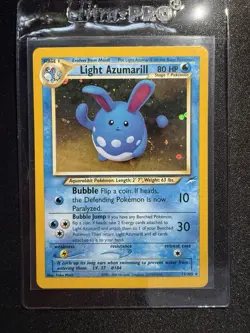 POKEMON LIGHT AZUMARILL NEO DESTINY HOLO #13/105 ENGLISH - Image 1