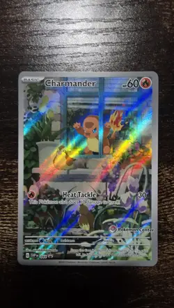 Pokemon Center Obsidian Flames Charmander SVP044 Stamped Promo Card - Image 1