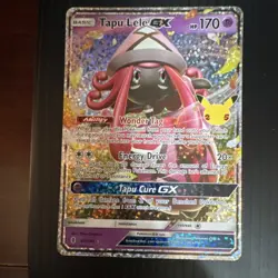 Pokemon Tapu Lele GX Celebrations Classic Collection Holo 60/145 HP170 - Image 1