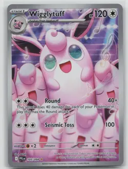 Pokemon Card Wigglytuff Illustration Rare ME02: Phantasmal Flames 105/094 - Image 1