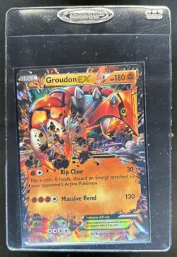 2015 Pokemon XY Primal Clash Groudon #85/160 - Image 1
