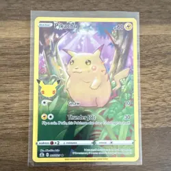 Pokemon Pikachu 005/025 Celebrations Holo Rare 2021-LP - Image 1