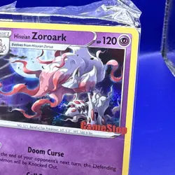 Hisuian Zoroark - 076/196 - GameStop Promo Rare - Pokemon Card - Sealed - Image 3