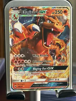 Pokemon Charizard GX 20/147 Sm-Burning Shadows Holo Ultra Rare HP - Image 1