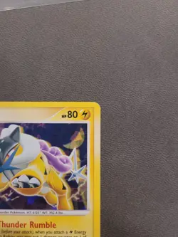 2007 Pokemon TCG DP Secret Wonders Raikou Cracked Ice Holo 16/132 - Image 3