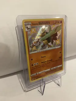Galarian Sirfetch'd SV064/SV122 SWSH Shining Fates Shiny Holo Rare Pokemon NM - Image 4