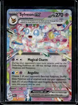 2025 Pokemon Prismatic Evolutions Sylveon ex Double Rare #041/131 - Image 1