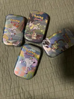 Pokemon TCG Galar Pals Mini Tins - New - Sealed - Lot Of 4 (H24) - Image 1
