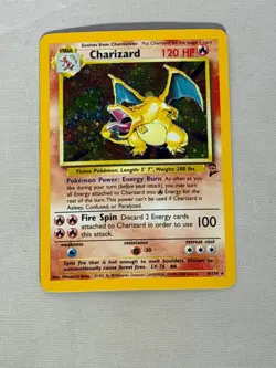 Pokemon Charizard Base Set 2 4/130 - Image 1