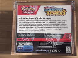 Pokemon TCG Surging Sparks Booster Box Factory Sealed w/Acrylic Display Case - Image 3