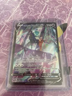 Pokemon Shadow Rider Calyrex V Ultra Rare Full Art Holo TG17/30 Astral Radiance - Image 1