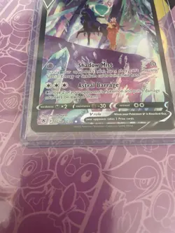 Pokemon Shadow Rider Calyrex V Ultra Rare Full Art Holo TG17/30 Astral Radiance - Image 2