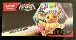 Prismatic Evolutions Surprise Box! New, Sealed Pokemon TCG Eevee Box! - Image 1