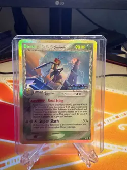 Pokemon Beedrill 1/113 Delta Species Holo Stamped Rare Vintage Light Played - Image 1