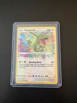 Pokemon TCG Rayquaza SWSH Vivid Voltage 138/185 Amazing Rare - Image 3