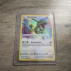 Rayquaza: 2020 Pokemon Vivid Voltage Rayquaza 138/185 Amazing Rare Holo NM - Image 1
