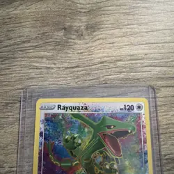 Rayquaza: 2020 Pokemon Vivid Voltage Rayquaza 138/185 Amazing Rare Holo NM - Image 4