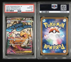 Pokemon Mega Dragonite ex 232/193 Mega Dream Ex Holo Mega Attack Rare PSA 10 JP - Image 1