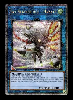 Yugioh Quarter Century Stampede #RA04-EN073 Sky Striker Ace QCSR - Image 1