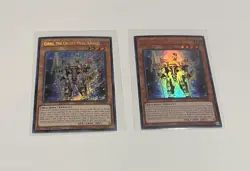 Yu-Gi-Oh! Girsu, The Orcust Mekk-Knight #RA03-EN026 Secret Rare & UR 1st Ed (NM) - Image 1