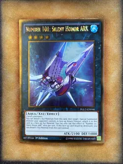Yugioh Number 101: Silent Honor ARK PGL2-EN046 Gold Rare 1st Ed NM - Image 1