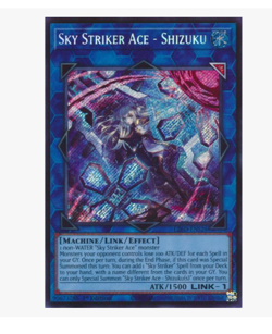 Sky Striker Ace - Shizuku (Alternate Art) - L26D-ENS26 - Secret Rare YuGiOh - Image 1
