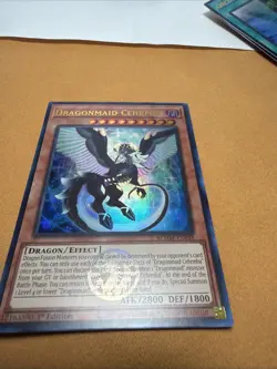 Yugioh Dragonmaid Cehmba BLMM-EN048 Ultra Rare 1st Edition - Image 1