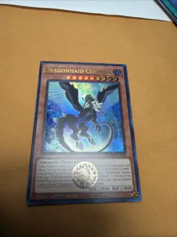 Yugioh Dragonmaid Cehmba BLMM-EN048 Ultra Rare 1st Edition - Image 2