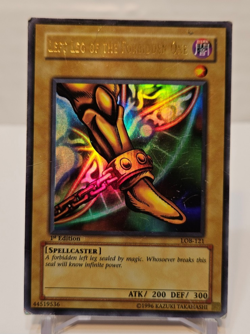 Left Leg of the Forbidden One LOB-121 Ultra Rare 1st Ed Asian English Yugioh 896 - Image 1
