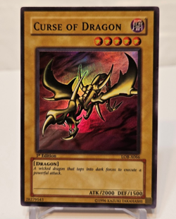 Curse of Dragon LOB-A066 (LOB-066) Super Rare 1st Edition AUSTRALIAN Yugioh 973 - Image 1