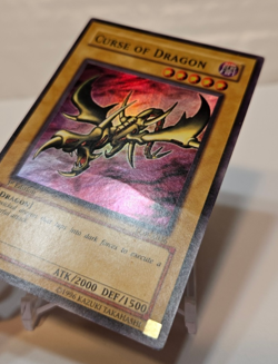 Curse of Dragon LOB-A066 (LOB-066) Super Rare 1st Edition AUSTRALIAN Yugioh 973 - Image 2