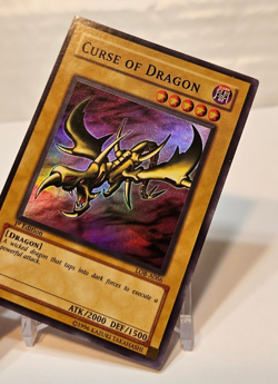 Curse of Dragon LOB-A066 (LOB-066) Super Rare 1st Edition AUSTRALIAN Yugioh 973 - Image 4