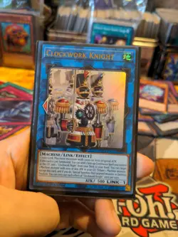 Yu-Gi-Oh! Clockwork Knight SUDA-EN050 Supreme Darkness Ultra Rare Link 1 YGO TCG - Image 1