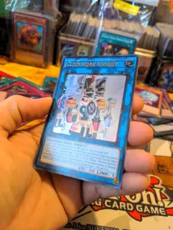 Yu-Gi-Oh! Clockwork Knight SUDA-EN050 Supreme Darkness Ultra Rare Link 1 YGO TCG - Image 2