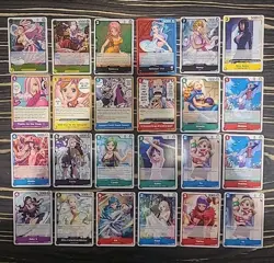 Lot Set Of 24 One Piece Eb-03 Heroines Edition Cards - Image 1