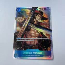 Dracule Mihawk OP01-070 SR Romance Dawn NM English - Image 1