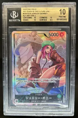 2024 One Piece 500 Years in the Future JP Jewelry Bonney Alt Art OP07-019 BGS 10 - Image 1