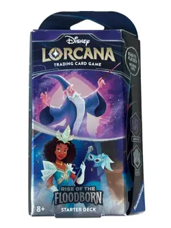 Disney Lorcana Rise of The Floodborn Starter Deck Amethyst & Steel A - Image 1
