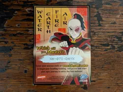 Avatar The Last Airbender SDCC Zuko Code Promo QuickStrike CCG Trading Card 2005 - Image 1