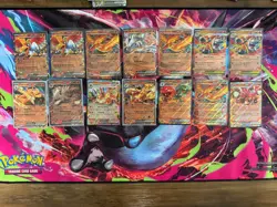 Pokemon Card Lot of 111 Official TCG Cards EX and Mega EX and V x111 Cards - Image 3
