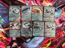 Pokemon Card Lot of 111 Official TCG Cards EX and Mega EX and V x111 Cards - Image 5
