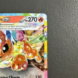 Pokemon TCG Flareon EX Prismatic Evolutions Double Rare Holo Card 014/131 - NM - Image 4