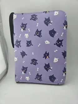 Pokemon Binder For Card Collecting 50 Sleeves Zip Closure Wrist Strap - Image 1