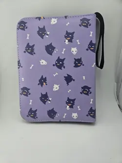 Pokemon Binder For Card Collecting 50 Sleeves Zip Closure Wrist Strap - Image 2