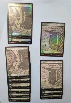 Magic The Gathering LTOTR Basic Land Forest Lot (12) Cards - Image 1