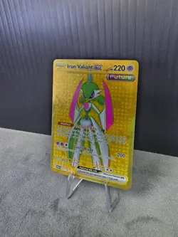 Pokemon Card TCG - Iron Valiant ex 261/182 Hyper Rare Paradox Rift English NM - Image 2