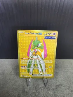 Pokemon Card TCG - Iron Valiant ex 261/182 Hyper Rare Paradox Rift English NM - Image 4